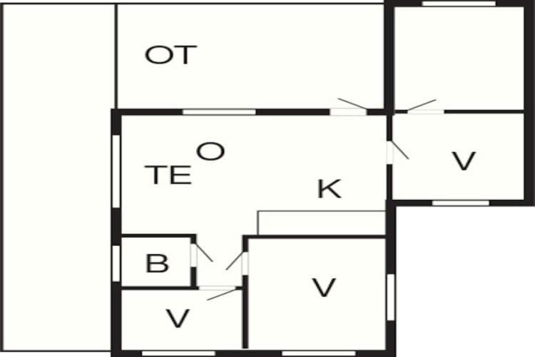 Three-Bedroom Holiday Home In Hasle 3 Vang  Exteriör bild